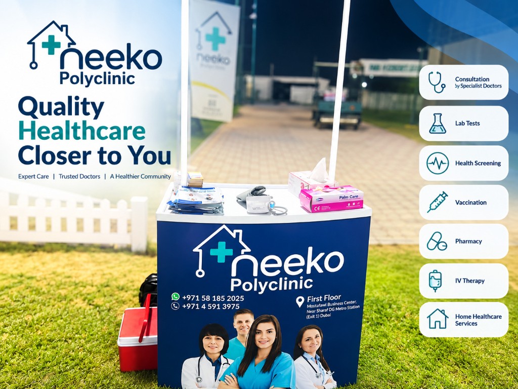 Neeko Polyclinic community healthcare outreach and modern care services